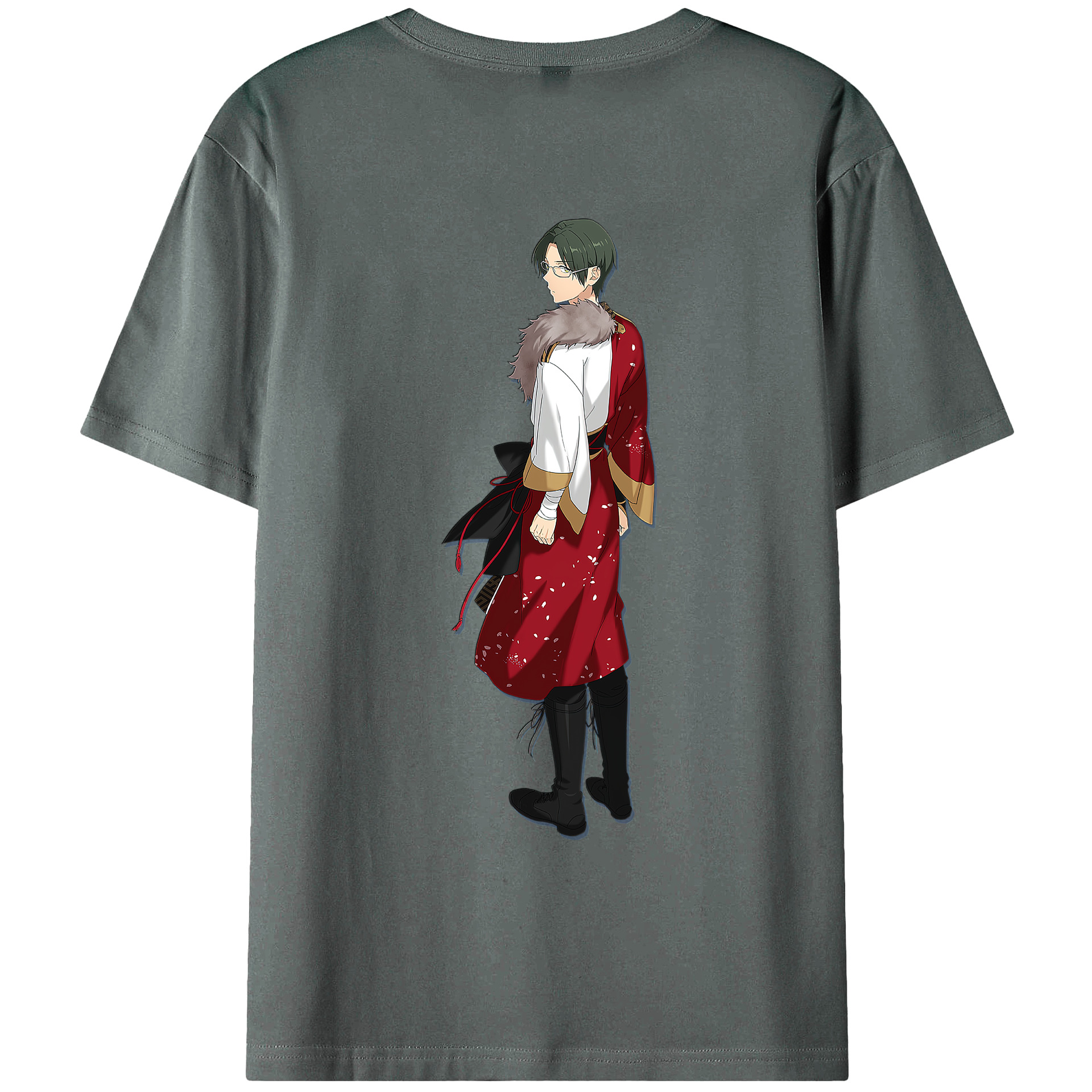 （画像用） あんさんぶるスターズ! Ensemble Stars 綿100％ メンズ半袖Tシャツ（バックプリント） 通気性